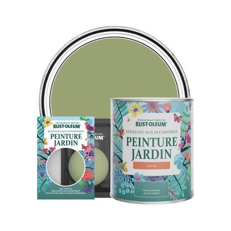 Peinture Jardin, Finition Satinée - Terrain Connu (1/3)