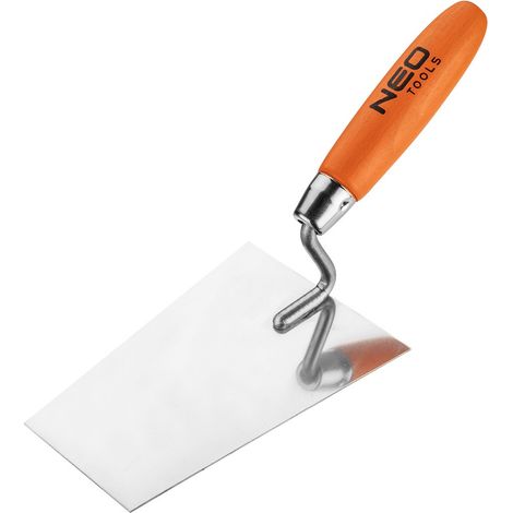 Attrezzo per muratore neo 50-142 acciaio inox manico legno