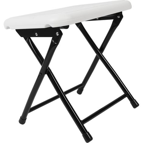Tabouret de siège de chaise de douche pliant avec pieds antidérapants, banc de salle de bain pour personnes âgées (1/5)