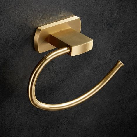 gebürstetes Gold Badezimmer Handtuchständer Handtuchhalter
