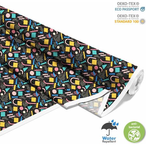 OUTDOOR DEKOSTOFFE OXFORD - Motiv Geometrisch I DX3504 (1/5)