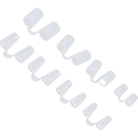 8 pièces Bouchons de Nez Anti-Ronflement en Silicone, Arrêt du Ronflement, Dispositif de Sommeil Portable (1/5)