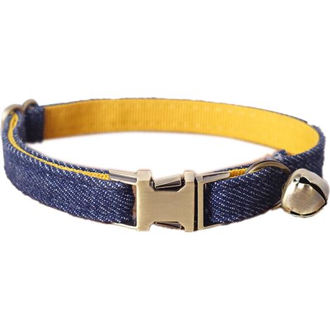 Collier Pour Chien En Coton Avec Nœud Papillon - Sangle Robuste Et Boucle Métallique - Accessoire Doux Pour Animaux De Compagnie - 1 Pièce (1/5)
