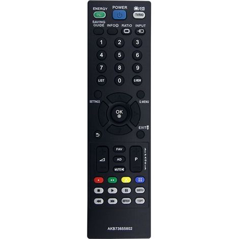 Reemplace el control remoto AKB73655802 para los televisores 32LS5600, 32LT360C, 37LS5600, 37LT360C, AKB73655861, 32CS460, 32LS3400 y 32LS3450. (1/2)