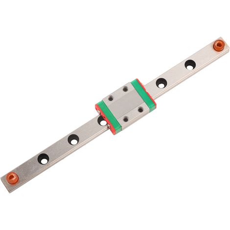 1 bloc coulissant miniature LML9B pour rail de guidage linéaire de 9 mm de largeur (150 mm) (1/5)