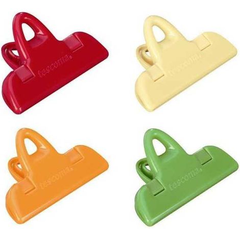 PINZAS PARA BOLSAS "PRESTO" 4 PIEZAS 7 cm