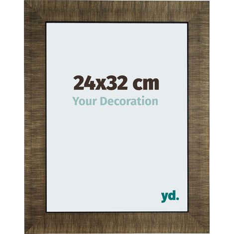yd. - Cadre photo 24x32 - Champagne Brosse - Bois - Leeds (1/5)