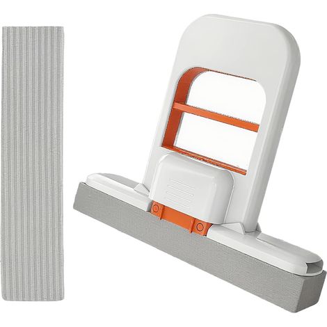 Mini Vadrouille de Nettoyage,Balai éPonge Portable,Mini SerpillèRe de Table Pliable avec Fonction Essorage,Mini SerpillèRes Multifonction Autonettoyante Humide SèChe,pour Voiture, FenêTre, Miroir (1/5)