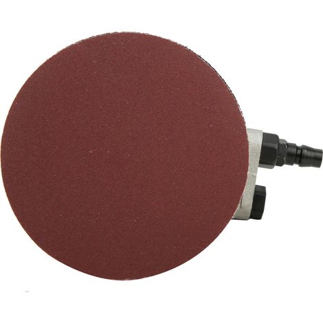 KP-6504 pneumatischer Schleifer, 5-Zoll-Autowachsmaschine, Poliermaschine, japanische Schnittstelle, mit 5 Blatt rotem Schleifpapier der Körnung 180. (1/5)