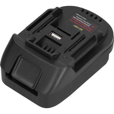 Adaptateur secteur USB, kit de conversion, connecteur d'alimentation 18 V pour Bosch BS18MT