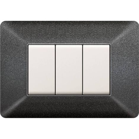 10 x PLACCA EASY MATIX GRIGIO NOTTE 3P