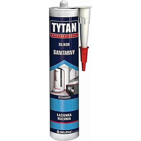 TYTAN SILIKON SANITARNY BEZBARWNY 280ml PROFESSIONAL