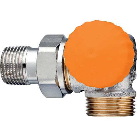 HEIMEIER Thermostat-Ventilunterteil Eclipse,Wink.eck/re., Außengew.G3/4, 3939-02.000 (1/3)