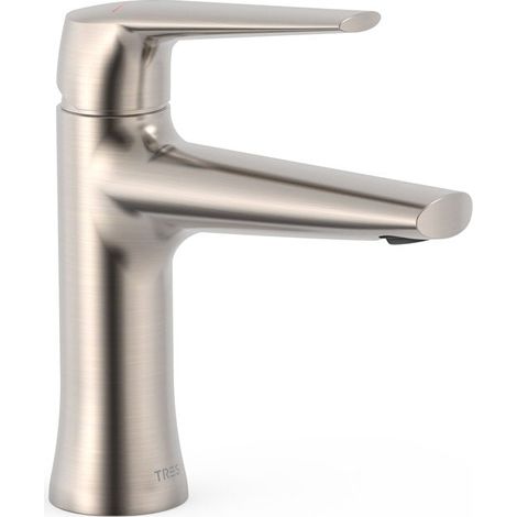 TRES 28110401AC FUJI Grifo Monomando Lavabo Ecoeficiente Color Acero - ref: 28110401AC