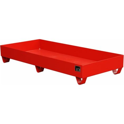 Bauer Südlohn Bac de récupération 2048, peint, rouge feu