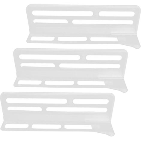 de réfrigérateur en PP lot de 3 Organisateur ajustable pour