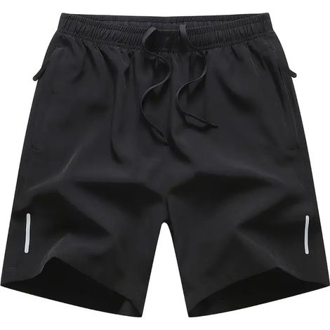 Short Homme Mode 3 Pièces Pantalon Cargo avec Fermeture Éclair et Poches Pratiques (1/5)