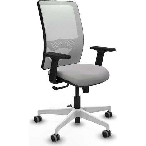 Silla de oficina piqueras y crespo Zulema blanco espuma alta densidad (1/2)