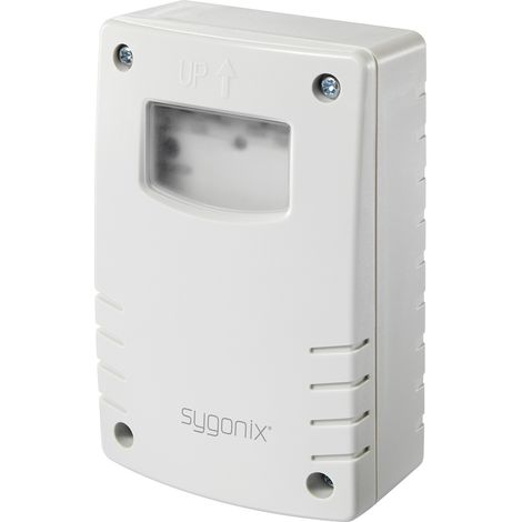 Sygonix SY-5836542 Dämmerungsschalter Grau 230 V/AC 1 Schließer 1 bis 9 h (1/5)