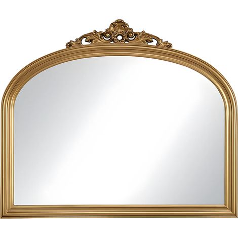 Specchio H90 cm Legno di paulownia Dorato - EYOB (1/5)