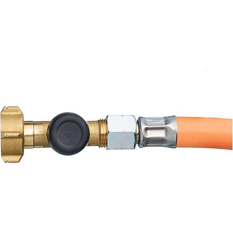Lyre gaz souple haute pression 45 cm – Raccordement sécurisé pour camping-car – Conformité homologuée – Pression de sortie 30 mbar – Truma