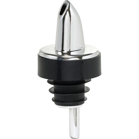 AMERICANO - vertedor de plástico profesional para botellas de 0,5 - 1,5 lt. - cromado