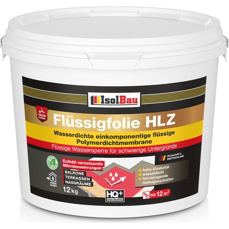 IsolBau Film liquide HLZ pour supports critiques Flüssigfolie Spezial HLZ 12 kg (1/5)