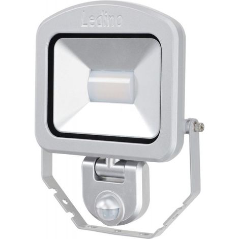 Proyector LED con 20W3000K Silver 20swi Detector (por 10)