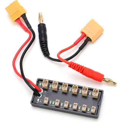 B6 Lithium-Batterie-Ladeplatine PH2.0 1S 3,7V 7,4V RC Parallelanschlussplattenkomponenten (1/5)