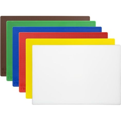 Planches à découper basse densité - 45 x 30 cm Hygiplas - Lot de 6 (1/5)