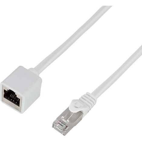 LogiLink CQX071S cable de red Blanco 5 m Cat6a S/FTP (S-STP) Alrededor (1/5)