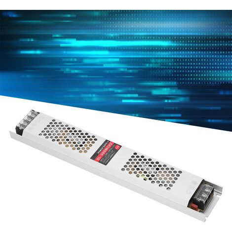Alimentation à découpage ultra-mince 300 W pour bande LED 12 V 25 A (1/5)