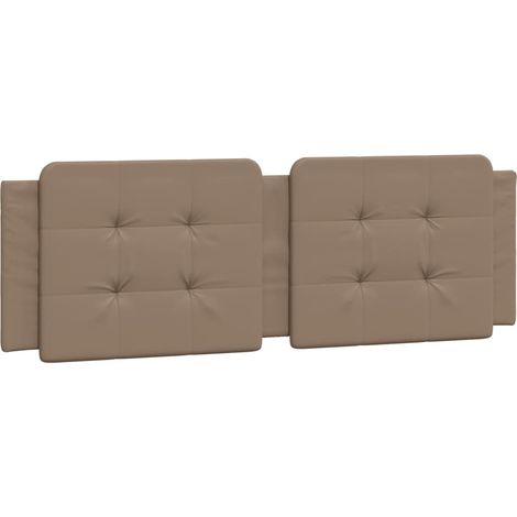 Coussin de tête de lit Zadar cappuccino 160 cm similicuir CFW90492 (1/5)
