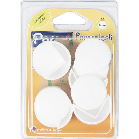 POUPY Paraspigoli tondi ad incastro 4 pz di per una massima sicurezza Originale (1/2)