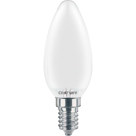 Lampadina candela led century incanto saten attacco e14 dimmerabile luce calda - insdm1-061430 (1/2)