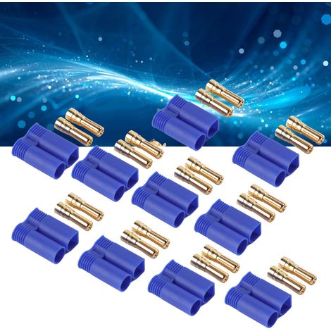 Hochstrom-EC5-Doppelstiftstecker 13.024, 5,0 mm Modell (1/5)