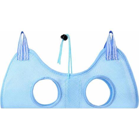 Safe Grooming Hammock, Blue, M 3–6 Kg (1/5)