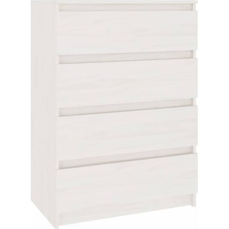 Maison Exclusive - Armario auxiliar madera maciza de pino blanco (1/5)