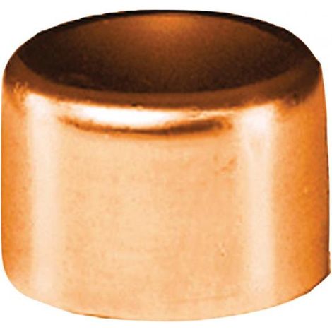 bouchon à souder en cuivre - femelle - diamètre 22 mm - sachet de 2 (1/2)