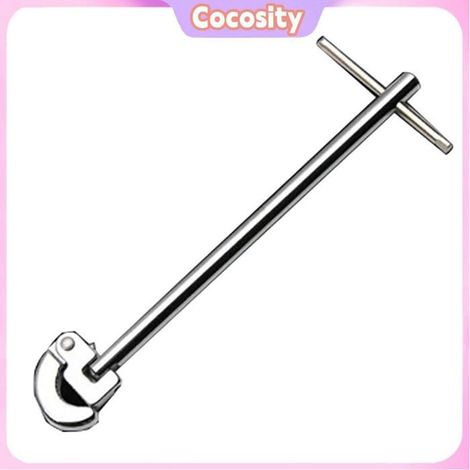 Clé de plomberie, clé multifonctionnelle pour tuyau d'eau, tête rotative à 180 degrés, clé à écrou de robinet réglable pour robinet (1/4)