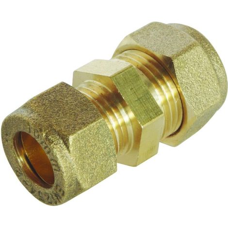 Jonction à compression réduite pour tube cuivre 12-10 - Jonction à compression réduite pour tube cuivre 12-10 (1/4)