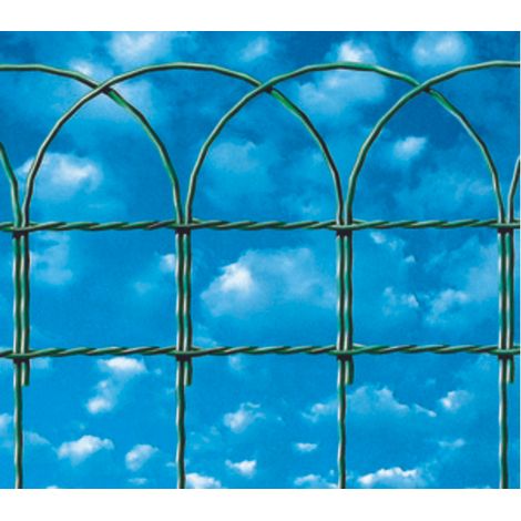 1ROTOLO RETE ORNAMENTALE VERDE ARCOPLAX H.120cm ML.25