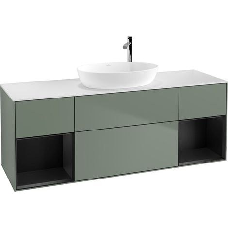 Villeroy & Boch F981PDGM Meuble sous-lavabo Finion F98 (1/2)