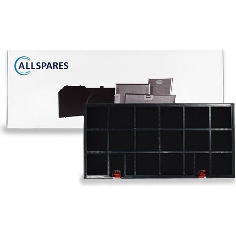 Filtro de carbón AllSpares Longlife para campanas extractoras apto para AEG / Electrolux Tipo 150 (435x216x28mm) (1/5)