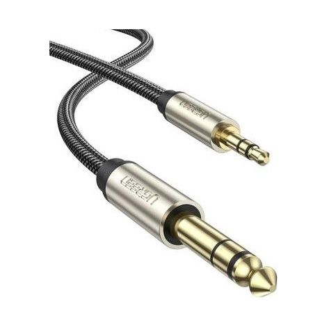 Cable Ugreen AV127 de 3,5 mm a conector TRS - 5 m AV127 (gris)