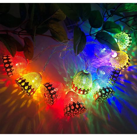 Guirlande lumineuse de Noël, 3M -20 lumières de Noël à LED, lumières de décoration de Noël alimentées par USB, décoration de fête de Noël (1/5)