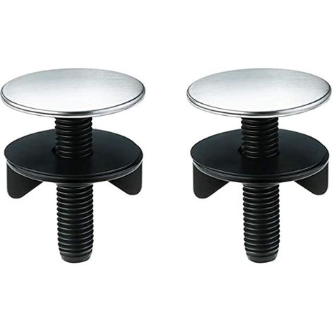 Bouchon de Trou de Robinet D'évier Facile à Installer Joint de Bouchon de Trou de Robinet D'évier Convient pour Les Accessoires D'évier de Cuisine et de Salle de Bain à Domicile Ensemble 2 Pièces (1/5)