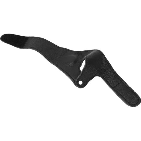 Adjustable Genuine Cowhide Leather Thimble, Anti-Puncture Work Pad for Hand Protection, for Embroidery and Repair of Quilted Leather (Cowhide 2) (1/5)