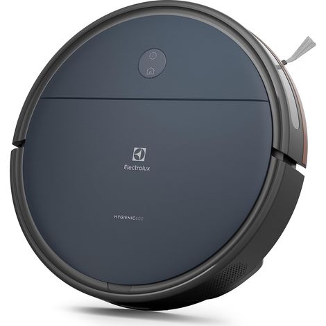 Electrolux Hygienic 600 Robot Aspirapolvere ER61UW1DB, connesso, aspira e lava, con panno lavapavimenti, Denim Blue Solid (1/5)