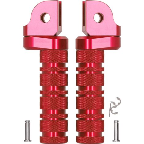 Repose-pieds avant moto CNC aluminium modifié pour YAMAHA MT-03 MT-07 MT-09 MT-10 MT-25 Rouge (1/5)